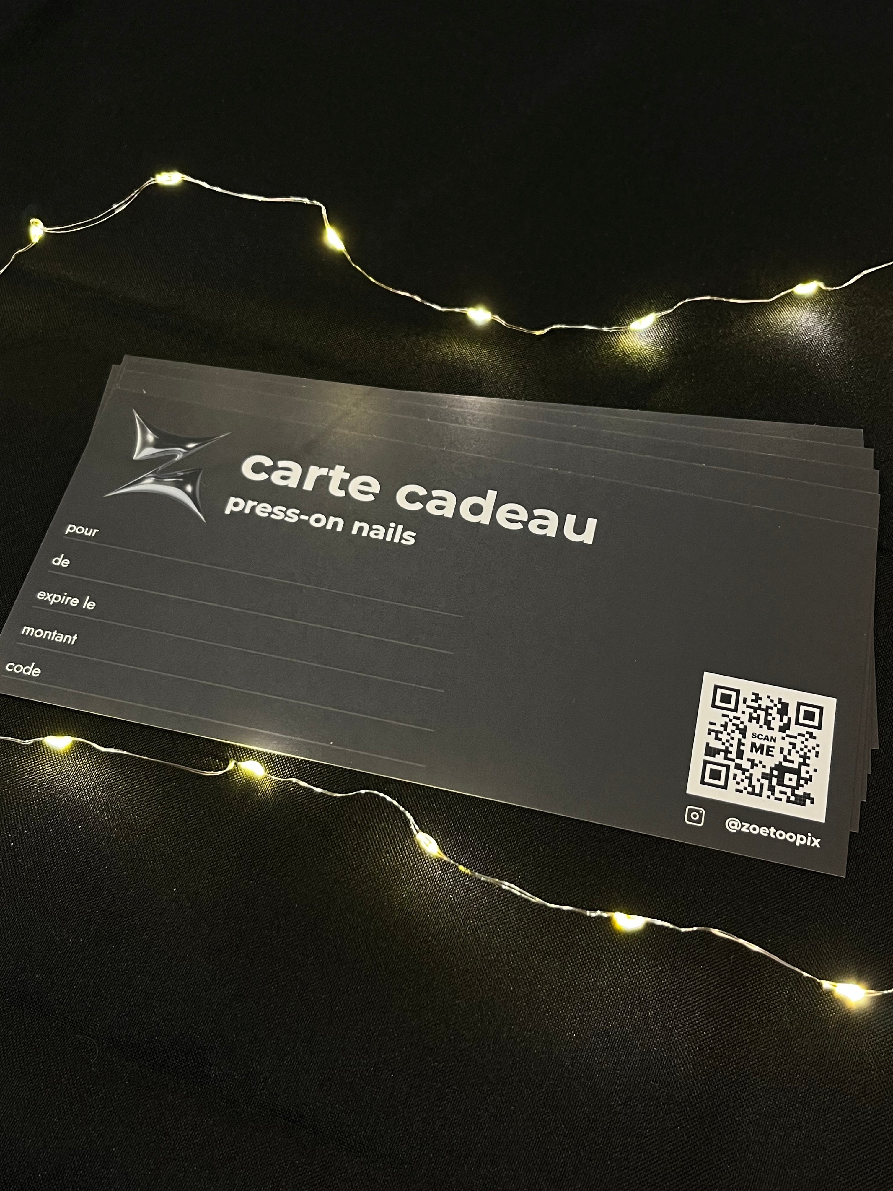 Carte cadeau Press-on Nail